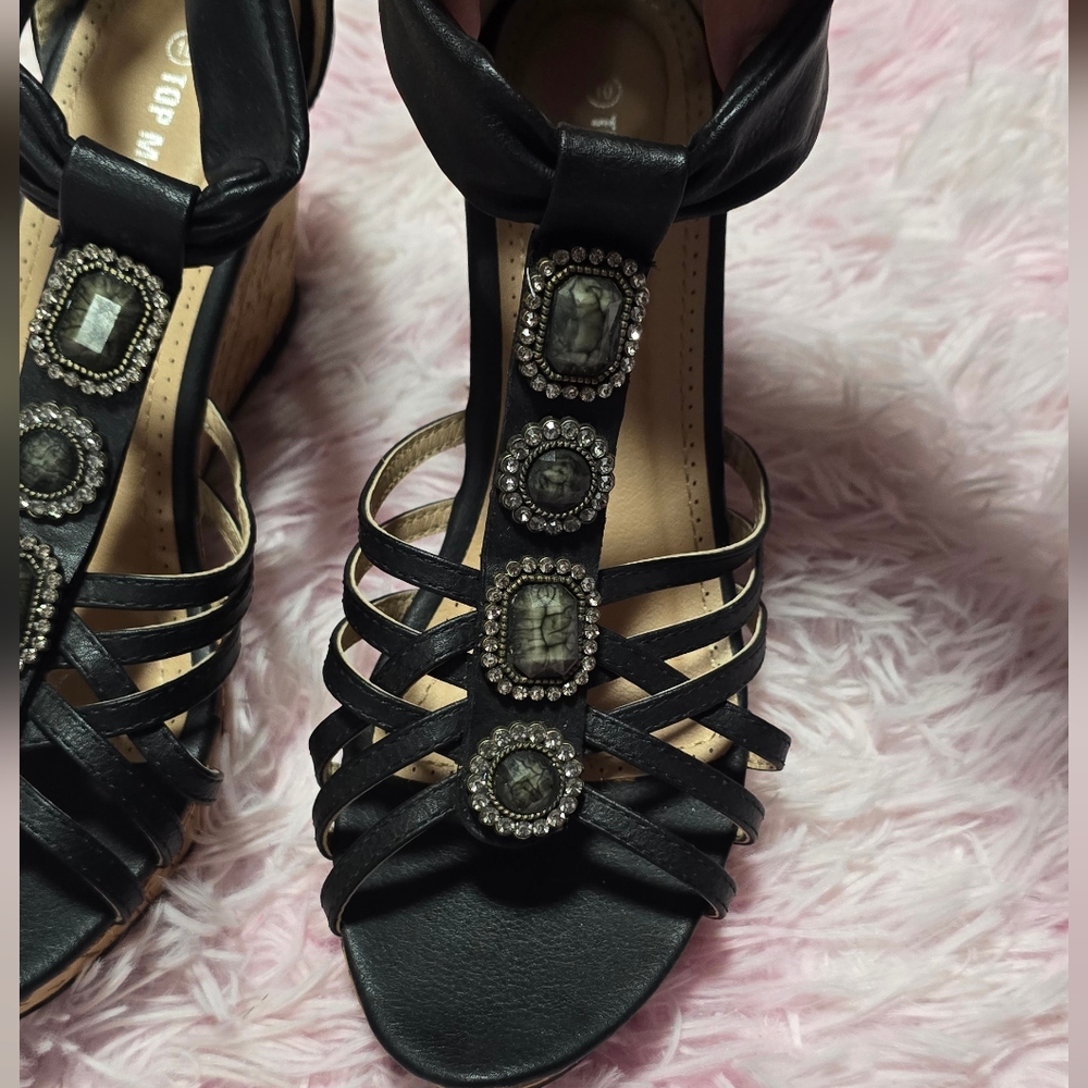 Women's wedge sandals dress shoes